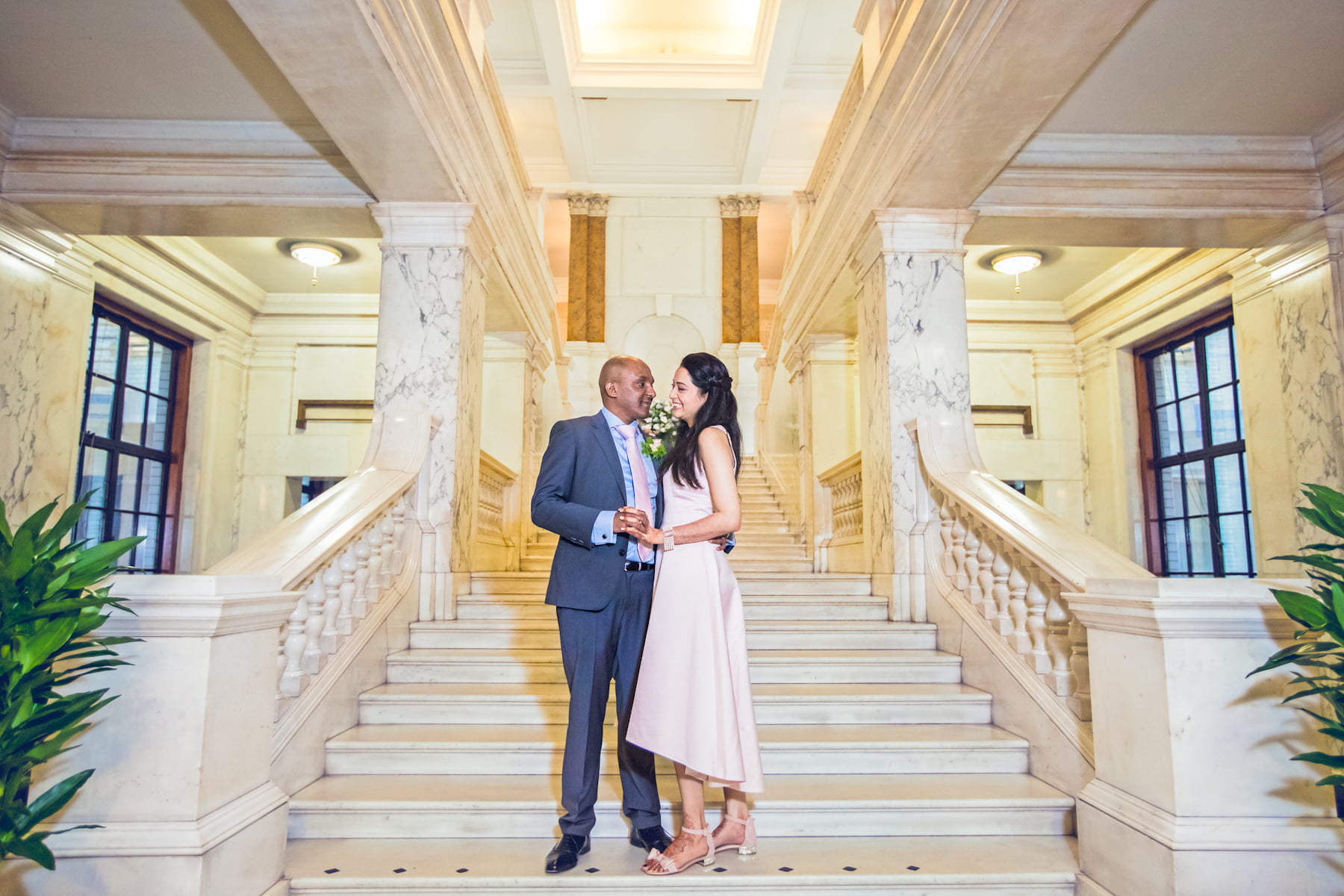 Beautiful smile from a charming Indian bride. We have done their couple's photo and video shoot in Camden Town Hall