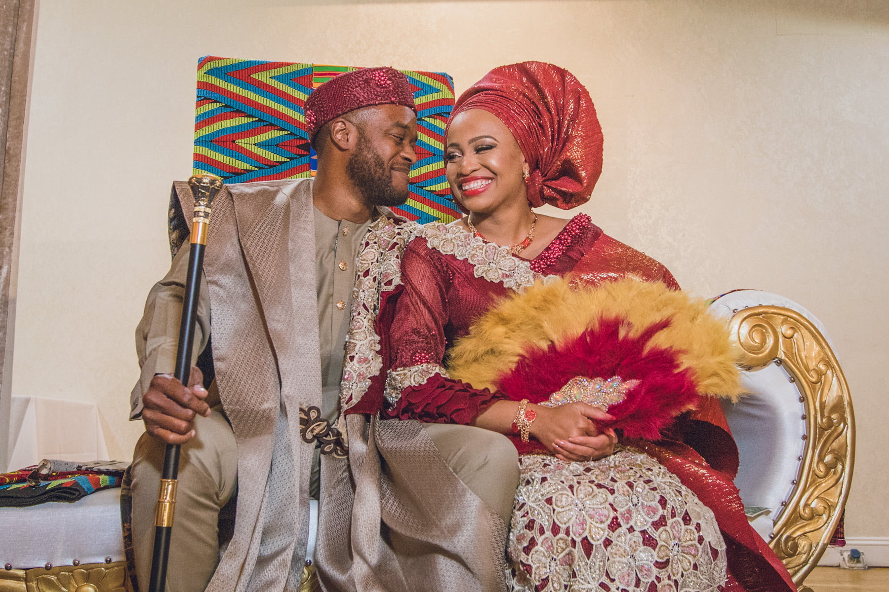 British Nigerian Yoruba bride's and Yoruba groom's couple photoshoot and videoshoot in The Honourable Society of the Inner Temple, Temple, central London