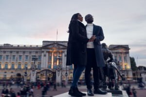 Classic Chic Central London Engagement Photo & Video Shoot