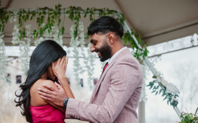 Surprise Proposal in Pennyhill Park, Surrey